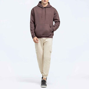 Sudaderas con capucha de lana de mezcla de algodón de peso pesado para hombre, sudaderas básicas de algodón 100% impresas personalizadas para invierno, sudaderas con capucha de alta calidad para hombre - Product Image 6