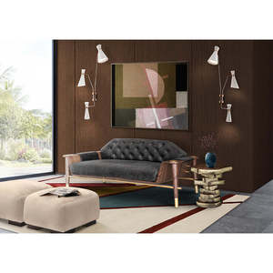 Curtis Chesterfield Chesterfield <b>Sofa</b> Tufted 3-Seater Living Room Furniture Wood <b>Material</b> Washable for Home or Apartment - Product Image 2