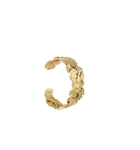 Sophisticated antique gold metal napkin ring holder for royal vintage wedding dinner party dining <b>table</b> setting - Product Image 4