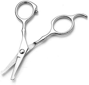 Tijeras de aseo para mascotas, punta redondeada de acero inoxidable, tijera profesional para el cuidado de mascotas - Product Image 1