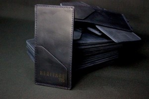โฟลเดอร์ใบเสร็จหนังแท้โลโก้ที่กำหนดเอง LBH-0183สมุดเช็คโลโก้ตามสั่ง - Product Image 3