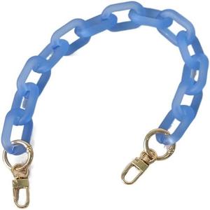 Custom Transparent High Quality <b>Handbag</b> <b>Accessories</b> Women Resin Acrylic Bag Purse Chain Link - Product Image 4