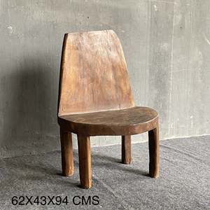 <b>Rustic</b> <b>Wooden</b> Naga Chair Handicraft Design Style - Product Image 4