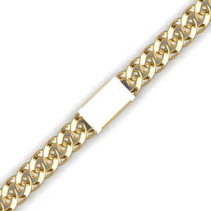 Pulsera de eslabones cubanos de Plata de Ley 925 a la moda con diamante de moissanita de calidad superior para regalo o fiesta estilo Hip Hop - Product Image 3