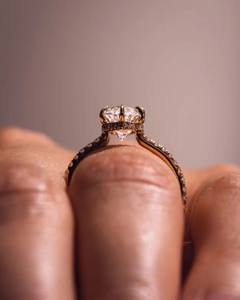 Anillo de compromiso de Plata de Ley 925 con corte Marquesa antiguo, estilo moderno de lujo con diamante cultivado en laboratorio, regalo de boda o fiesta - Product Image 3