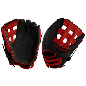 New Premium Quality Perfect Catch Baseball <b>Gloves</b> Anti Slip Pure Leather Made Baseball <b>Gloves</b> - Product Image 3