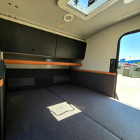 Caravane de voyage légère entièrement équipée, mini-caravane de route, camping-car, cuisine, rangement, aventure, camping, certifiée CE
