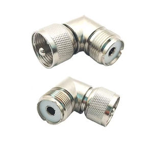อะแดปเตอร์โคแอ็กซ์เชียล UHF SO-239 FEMALE TO UHF ตัวเชื่อมต่อ UHF ตัวผู้ <span class=keywords><strong>PL</strong></span>-259อะแดปเตอร์เสาอากาศสำหรับสายโคแอกซ์ - Product Image 1