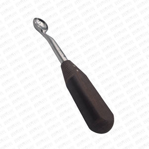 Curette auriculaire en acier chirurgical inoxydable, instrument de rétraction des tissus mous, manuel, réutilisable pour les procédures orthopédiques générales - Product Image 5