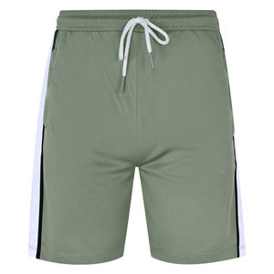 Pantalones Cortos Bermuda de Lona Transpirables y de Secado Rápido, Ecológicos y a la Moda, para Uso Diario Informal, con Logotipo Personalizado, Tejido de Punto y Cordón Ajustable - Product Image 1