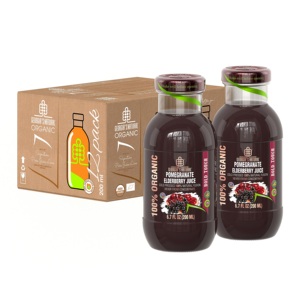100% Natuurlijke Biologische Nfc Puur Granaatappelsap Van Vlierbessensap Georgia In Flessen Van 200Ml/300Ml/750Ml/1l - Product Image 4