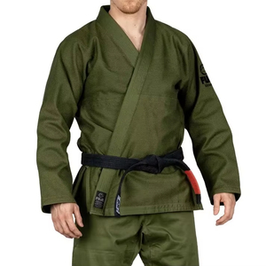 Conjuntos BJJ de Jiu-Jitsu Gi de calidad superior unisex con logotipo personalizado, ropa de artes marciales de último diseño elástica lavada - Product Image 1