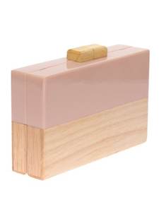 Pochette de soirée en résine faite à la main de créateur Portefeuille de mariée élégant pour les mariages, les fêtes et les célébrations festives - Product Image 6