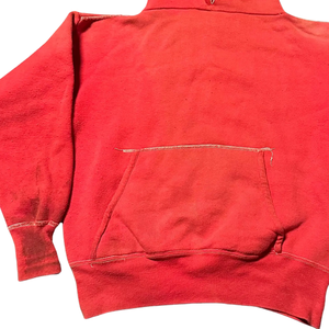 Sudadera con Capucha para Mujer, Estilo Pesado, con Parches Cruzados, Efecto Desgastado por el Sol, Lavado Ácido, Felpa Francesa - Product Image 5