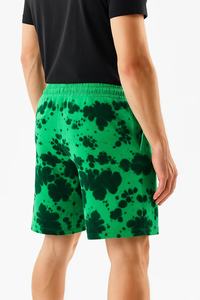 Shorts de Yoga para Mujer, de Cintura Alta, Elásticos, Transpirables, Sin Costuras, con Efecto Tie Dye en Color Contrastante, Absorbentes de Sudor - Product Image 3