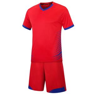 Personnalisation de l'uniforme de football Maillot d'entraînement de football Vêtements verts Adultes et enfants Ensembles de maillots de football à manches courtes - Product Image 3