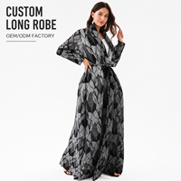Robe longue plissée sur mesure, fabricant de vêtements pour femmes OEM, fournisseur de mode à marque privée, marques de boutiques, production en petites séries