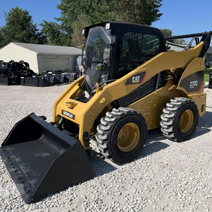 CAT 272C Ruedas Skid Steers Pintura original, cabina cerrada de fábrica con calor, aire frío para la comodidad de los operadores y fácil operación - Product Image 1