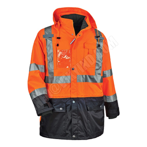 VIKY INDUSTRIES – veste de sécurité étanche et réfléchissante, OEM 100% Polyester, de bonne qualité, vente en gros - Product Image 1