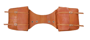 Bolsa de sillín de salto ecuestre de cuero genuino de alta calidad, herramienta manual para montar occidental, Color y tamaño personalizados - Product Image 4