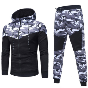 Top tendance unisexe fermeture éclair survêtements hommes hiver coton fait confortable respirant coupe ajustée conception solide grande taille quantité minimale de commande bas - Product Image 1