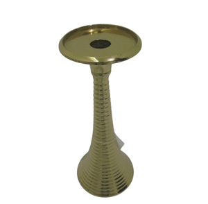 Newest Decorative Aluminum Candle Pillar Holder Brass Color Modern Style Candle Stand For Wedding Decoration - Product Image 6