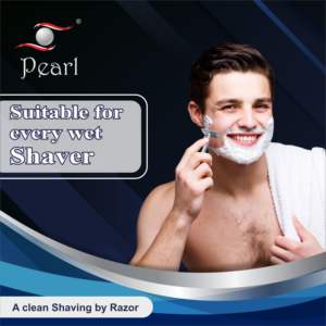 Pearl Men's grooming afeitado Maquinilla de afeitar de seguridad para hombres experiencia de afeitado Premium Blaze Pure Brass Metal - Product Image 3