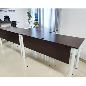 Escritorio Esquinero en Forma de L, Moderno y Minimalista, para Oficina y Dormitorio (HBOV027) - Product Image 4