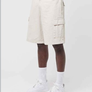 Cargo Summer Shorts Jogger Color sólido de pantalones cortos casuales cómodos pantalones cortos al aire libre para hombres - Product Image 3