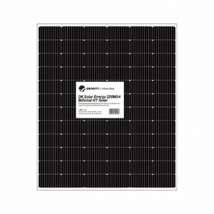 Panneau solaire bifacial HJT DK Solar Energy 220M54, silicium polycristallin et monocristallin, panneau solaire mono - Product Image 2