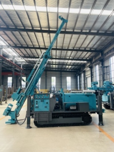 Plataforma de Perforación Feida con Motor de Bomba Diésel, Plataforma de Exploración Minera sobre Orugas, Diámetro de Rodamiento <span class=keywords><strong>NQ</strong></span>/HQ/BQ, Profundidad 1200m/1500m - Product Image 2