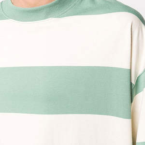 Nouveaux t-shirts 2025 100% coton pour hommes t-shirt respirant de couleur unie à coupe ample avec logo imprimé personnalisé pour hommes - Product Image 3