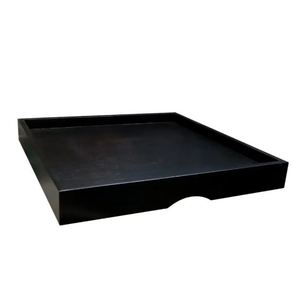 Meilleures ventes plateau de service en bois massif naturel vente en gros d'usine indienne pour les snacks Ottoman ustensiles de cuisine - Product Image 3