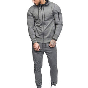 Chándal Personalizado para Hombre con Capucha y Cordón, 100% Poliéster, Calidad Premium, Corte Regular, Felpa, Ropa Deportiva de Invierno - Product Image 1