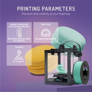 Filamento WINKLE PLA HD Pastel de 1.75mm, 1kg, para Impresora 3D, Acabado Mate, Fácil de Imprimir, Sin Deformaciones, Tolerancia de 0.05mm, 190-230°C, Venta al Por Mayor - Product Image 6