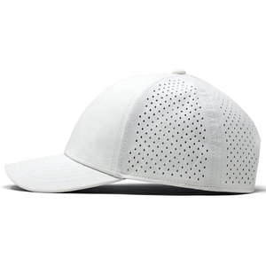 Custom Logo Print Quick Dry Lightweight Breathable Polyester Laser Holes Soft Running Sport <b>Baseball</b> <b>Hat</b> for <b>Men</b> - Product Image 5