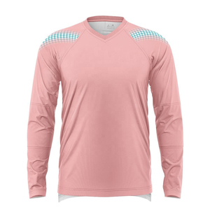 Camisetas de entrenamiento de fútbol de manga larga transpirables de moda uniforme de fútbol para adultos impreso personalizado OEM ODM disponible - Product Image 2