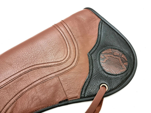 Guante de águila de cuero nobuk de piel de vaca de cetrería de 3 capas de 17 pulgadas, Camuflaje, transpirable, ligero para caza de trampa de animales y pájaros - Product Image 2