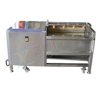 SUS304 semi-automatique chauffage au gaz snacks friteuse frites ligne de production de frites frites équipement de friture alimentaire