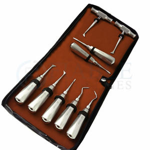 MIRHA INSTRUMENTS Juego de elevadores de fórceps de extracción de Cirugía Dental básica, último producto, 9 Uds. - Product Image 4