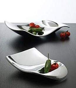 Plat de service ovale de qualité supérieure en nickel plaqué brillant avec bordure en perles, style moderne, plateau de haute qualité avec bordure en texture de perles - Product Image 4