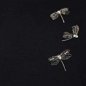 2024 nueva sudadera de mujer de Color negro de alta calidad impresión Digital ropa de moda sudaderas con logotipo y etiqueta personalizados - Product Image 3