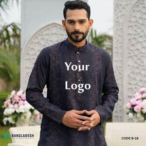 Soporte Panjabi para Hombres Nuevo 2024 Bangladesh Personalización de diferentes estilos de ropa musulmana directo de fábrica - Product Image 5