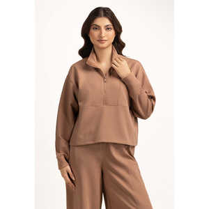 Conjunto Casual de Dos Piezas WM-COD-WS25-200, Corte Regular, Cuello Alto, Tallas XXS/XS/XL, Conjuntos Combinados - Product Image 1