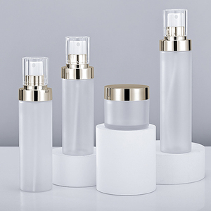 100ml 120ml 150ml bottiglie vuote smerigliate per animali domestici Dispenser lozioni cosmetiche per <span class=keywords><strong>crema</strong></span> e siero per la cura <span class=keywords><strong>della</strong></span> pelle - Product Image 3