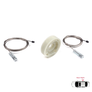 Kit de réparation de lève-vitre BWR513, porte arrière droite pour Focus MK1 4/5 portes, berline, station-wagon, 1143004 - Product Image 1