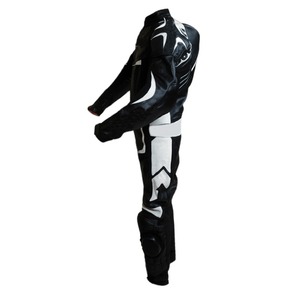Combinaison de moto en cuir de haute qualité pour la course moto, veste unisexe respirante avec couleur et logo personnalisés, toutes saisons - Product Image 4