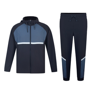 Survêtements d'entraînement de haute qualité pour hommes, conception OEM, nouvelle arrivée, ensemble deux pièces, survêtement de jogging pour hommes - Product Image 1