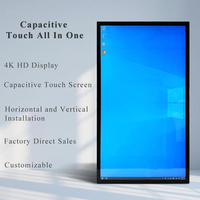 19 22 32 42 pouces nouveau moniteur publicitaire écran tactile vertical écran LCD WiFi Interface USB pas cher tout-en-un PC 10 points de contact