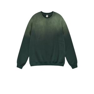 เสื้อสเวตเตอร์ขนาดใหญ่สำหรับผู้ชายเสื้อจั๊มเปอร์ไหล่ปล่อยกรดซักได้ออกแบบโลโก้ได้ตามต้องการ - Product Image 6